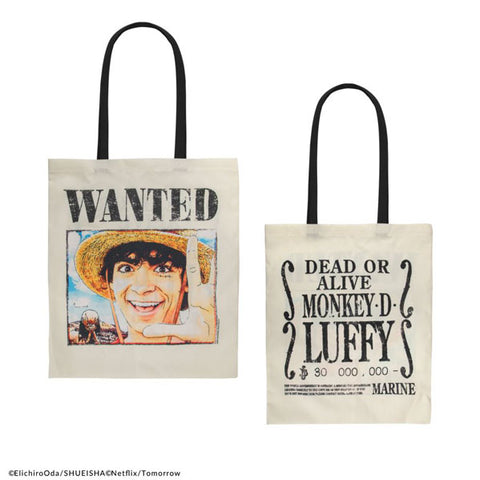 Image of One Piece (2023) - Wanted Luffy Tote Bag