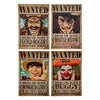 One Piece (2023) - Wanted Set of 4 Magnets