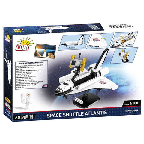 Image of COBI - Space Shuttle Atlantis Model (685 pieces)