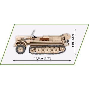 World War II - SD KFZ 10 Demag D7 (283 pieces)