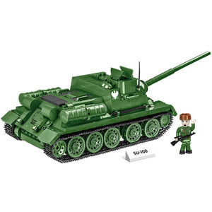 World War II - SU 100 Tank [646 pieces]