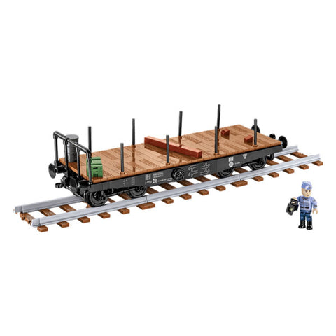 Image of Trains - Schwerer Plattwormwagen Type Ssys 1:35 Scale [424 Pcs]