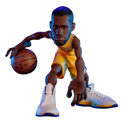 Image of NBA - LeBron James (Lakers - Gold Uniform) Limited Edition 12" Vinyl Figure