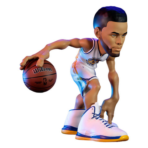 Image of NBA - Steph Curry (Warriors - White Uniform) Limited Edition 12" Vinyl Figure