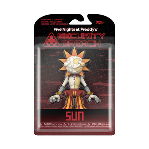 Five Nights At Freddy's: Security Breach - Sun Action Figure