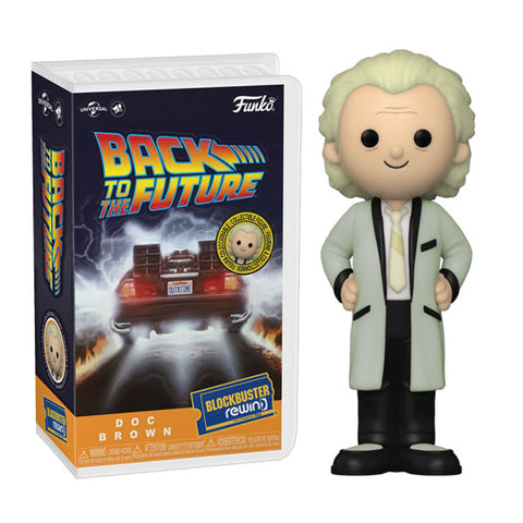 Image of Back to the Future - Doc Brown Rewind Figure