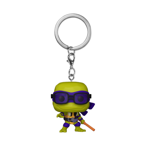 Image of Teenage Mutant Ninja Turtles: Mutant Mayhem (2023) - Donatello Pop! Keychain
