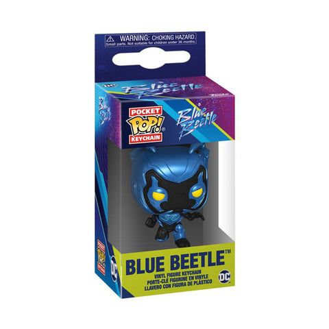 Image of Blue Beetle (2023) - Blue Beetle Pop! Keychain