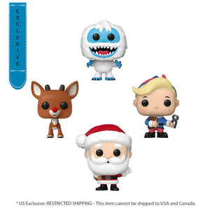 Rudolph - Tree Holiday US Exclusive Pocket Pop! 4-Pack Box Set