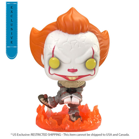 It (2017) - Pennywise (Dancing) (With Chase) US Exclusive Pop - 1437
