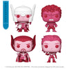 Marvel Comics: Valentines 2024 - Pink US Exclusive Pocket Pop! 4-Pack Heart Box