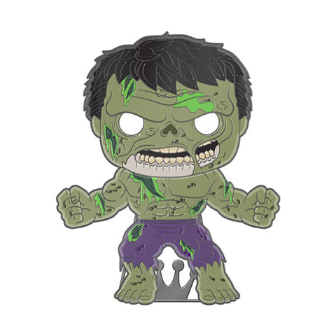 Image of Marvel Comics - Zombie Hulk 4" Pop! Pin
