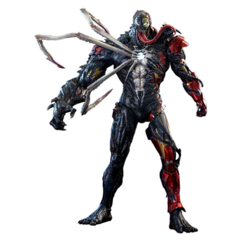 Image of Spider-Man Maximum Venom - Venomized Iron Man 1:6 Scale Collectable Action Figure