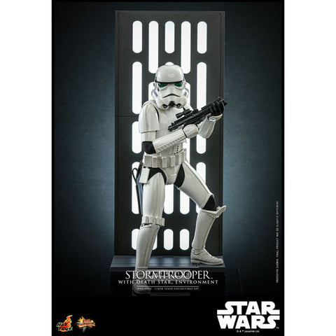 Image of Star Wars - Stormtrooper (with Death Star Environment) 1:6 Scale Collectable Action Figure