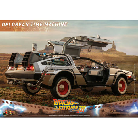 Image of Back to the Future 3 - Delorean Time Machine 1:6 Scale Collectable Vehicle