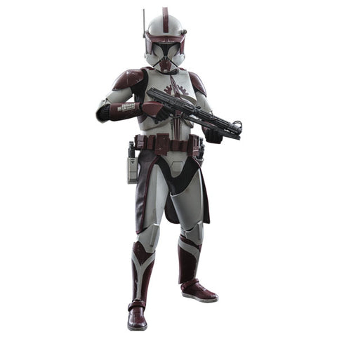 Image of Star Wars: The Clone Wars - Clone Commander Fox 1:6 Scale Hot Toy Action Figure