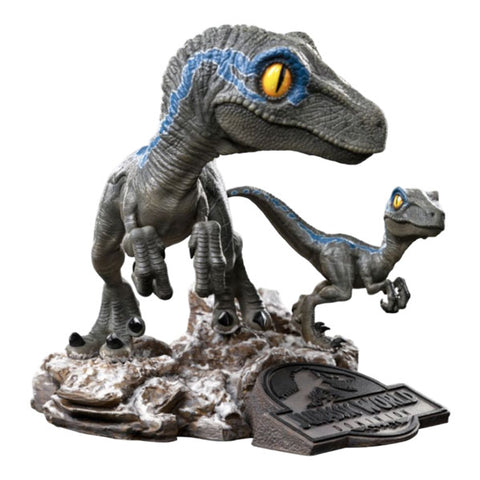 Image of Jurassic World 3: Dominion - Blue & Beta Minico Vinyl Figure
