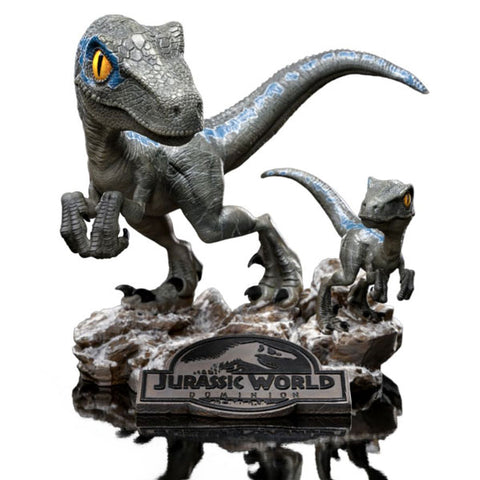 Image of Jurassic World 3: Dominion - Blue & Beta Minico Vinyl Figure