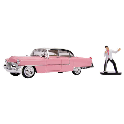 Image of Elvis - 1955 Cadillac Fleetwood 1:24 Scale Hollywood Ride with Elvis Figure