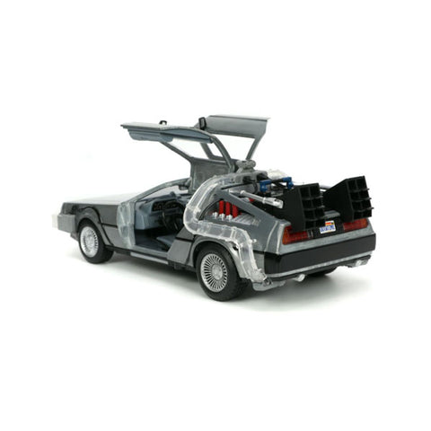 Image of Back to the Future - Time Machine 1:24 Scale Hollywood Ride