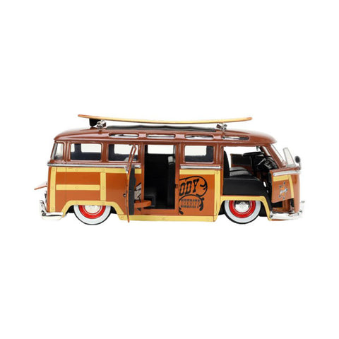 Image of Toy Story - 1962 Volkswagen Bus 1:24 with Woody Diecast Figure