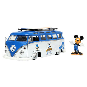 Disney - 1962 Volkswagen Bus 1:24 Scale with Mickey Figure