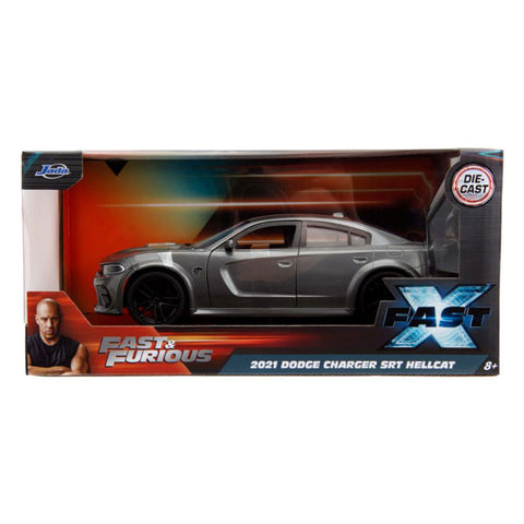 Image of Fast & Furious 10 - 2021 Dodge Charger SRT Hellcat 1:24 Scale