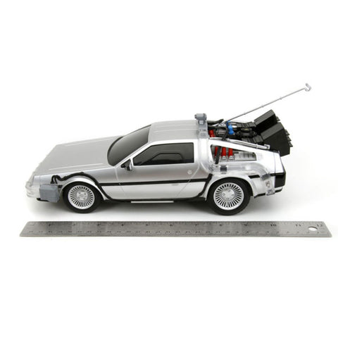 Image of Back to the Future - Time Machine Remote Control 1:16 Scale Vehicle (with Light Up Function)