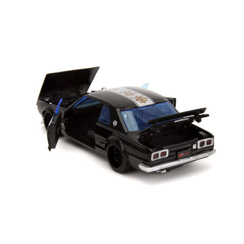 Image of Tokyo Revengers - 1971 Nissan Skyline GTR with Mikey 1:24 Scale Diecast Vehicle