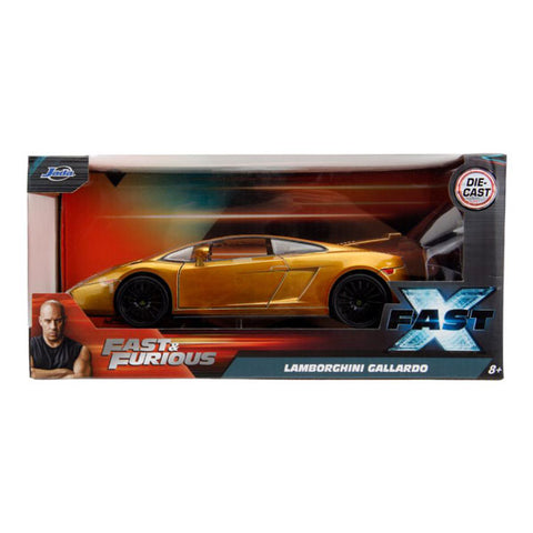 Image of Fast & Furious 10 - Lamborghini Gallardo (Gold) 1:24 Scale