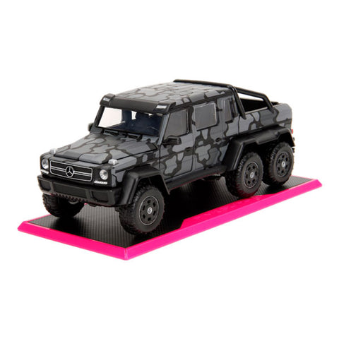 Image of Pink Slips - Mercedes Benz AMG G63 6x6 (Black Camo) 1:24 Scale Diecast Vehicle