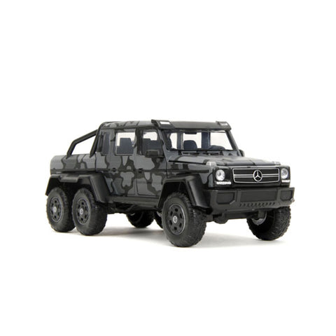 Image of Pink Slips - Mercedes Benz AMG G63 6x6 (Black Camo) 1:24 Scale Diecast Vehicle
