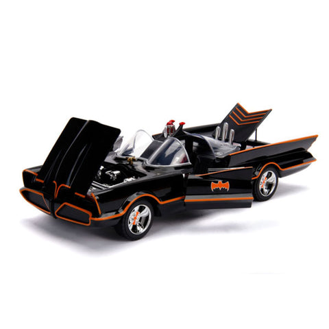 Image of Batman (TV) - Batmobile 1:18 w/Batman