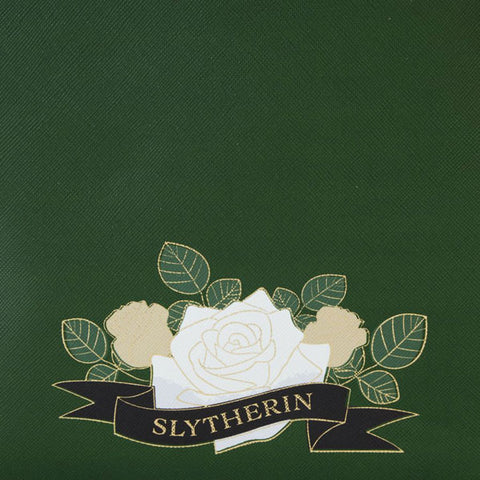 Image of Harry Potter - Slytherin House Floral Tattoo Mini Backpack