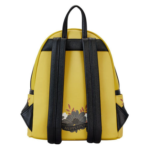 Image of Harry Potter - Hufflepuff House Floral Tattoo Mini Backpack
