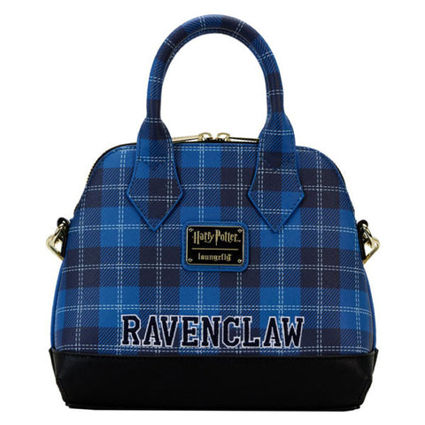 Image of Harry Potter - Ravenclaw Patch Varsity Plaid Crossbody Bag