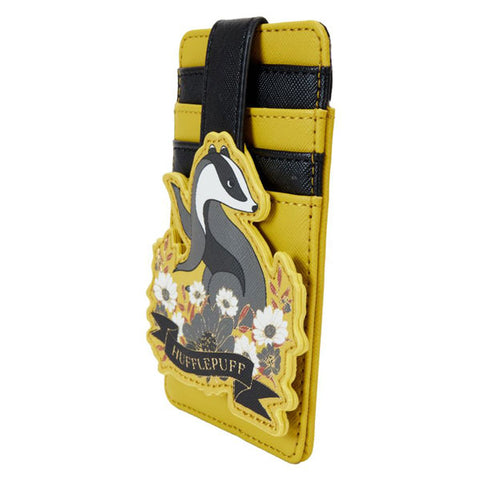 Image of Harry Potter - Hufflepuff House Floral Tattoo Cardholder