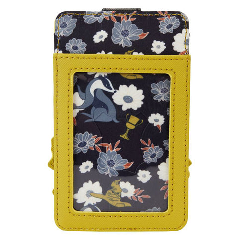 Image of Harry Potter - Hufflepuff House Floral Tattoo Cardholder