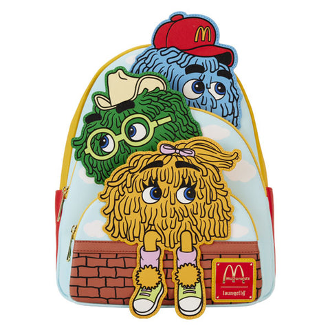 Image of McDonalds - Fry Guys Triple Pocket Mini Backpack
