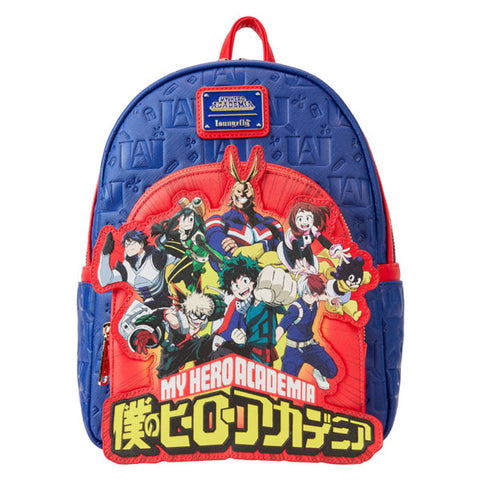 Image of My Hero Academia - Group Debossed Logo Mini Backpack
