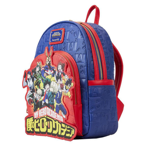 Image of My Hero Academia - Group Debossed Logo Mini Backpack