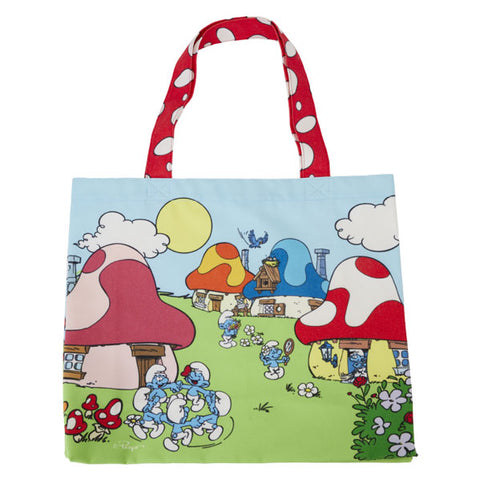 Image of Smurfs - Village Life Canvas Tote