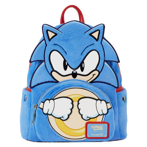 Image of Sonic The Hedgehog - Classic Cosplay Plush Mini Backpack