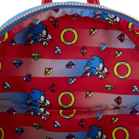 Image of Sonic The Hedgehog - Classic Cosplay Plush Mini Backpack