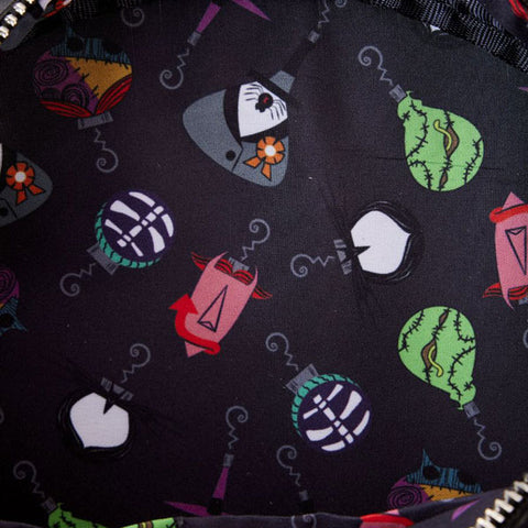 Image of The Nightmare Before Christmas - Wreath String Lights Glow Crossbody