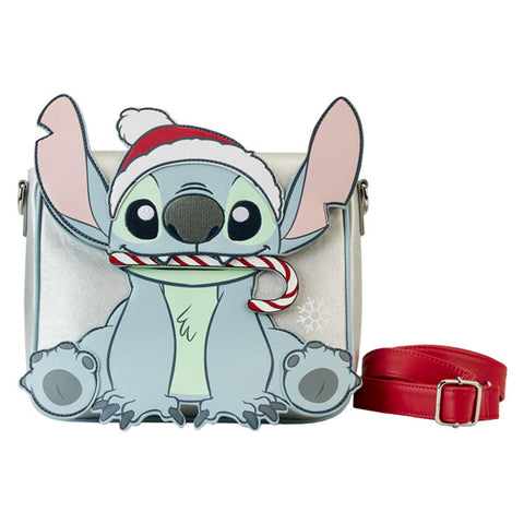 Image of Lilo & Stitch - Stitch Holiday Glitter Crossbody