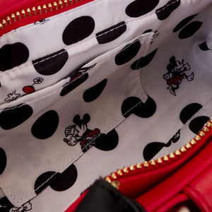 Disney - Minnie Rocks The Dots Figural Bow Crossbody