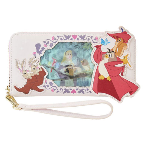 Image of Sleeping Beauty - Princess Lenticular Series Wristlet Wallet