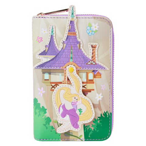 Image of Tangled - Rapunzel Swinging Zip Around Wallet