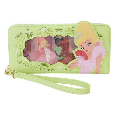 Image of The Princess & The Frog - Tiana Princess Series Lenticular Zip Around Wristlet